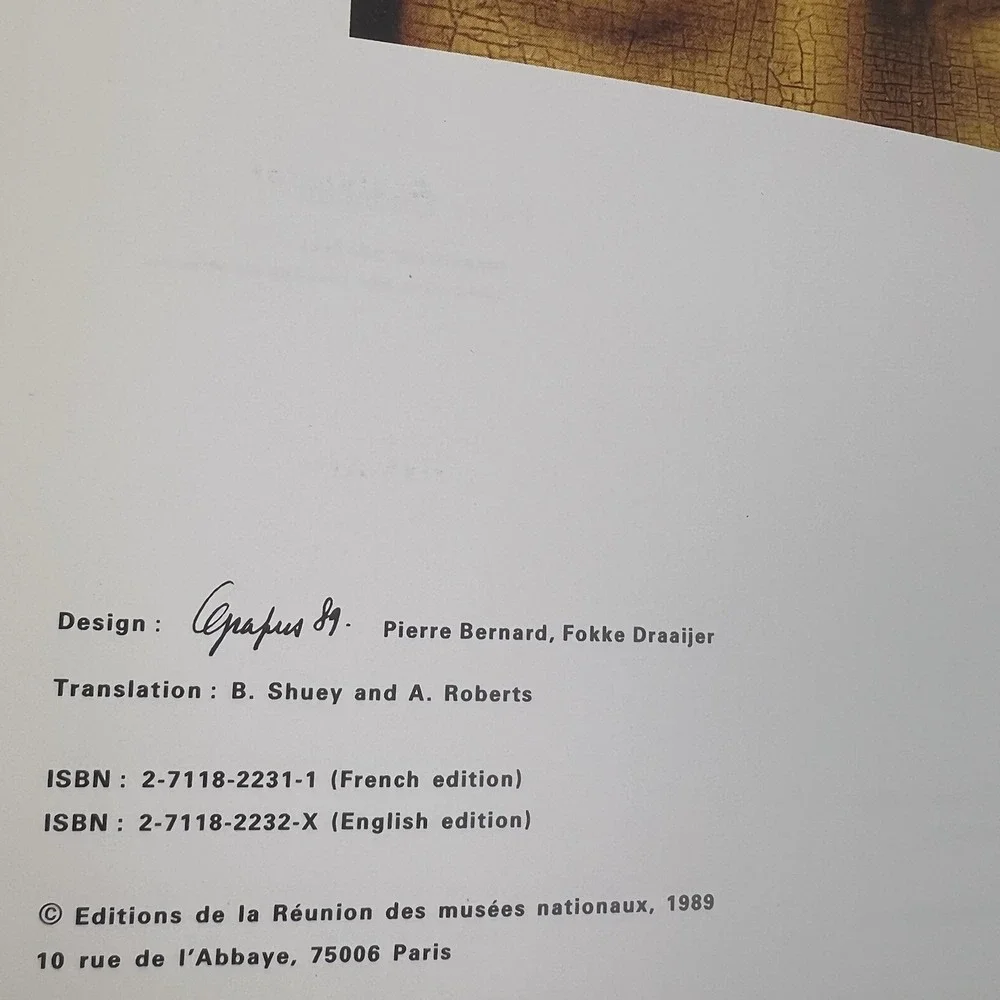 Louvre Pierre Quoniam Paperback Book Art Museum Paris France